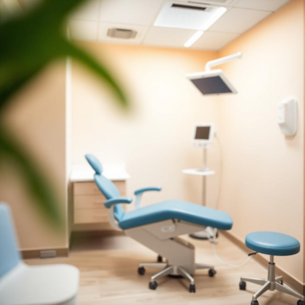 Comfortable exam room used for sigmoidoscopy procedures